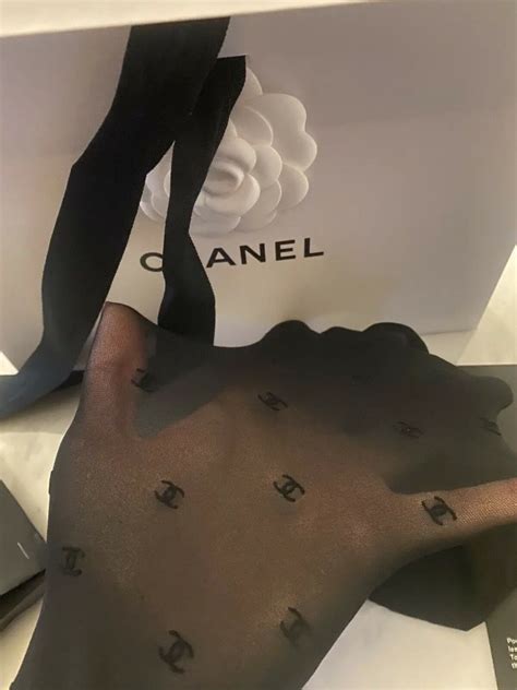 where to buy chanel logo tights|balenciaga tights dupe.